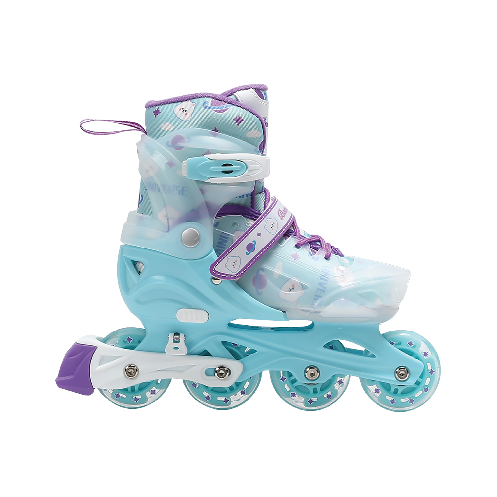 Inline korčule BW-230-3 s iskriacim LED kolieskom