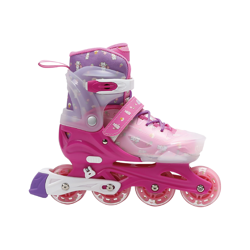 Inline korčule BW-230-3 s iskriacim LED kolieskom